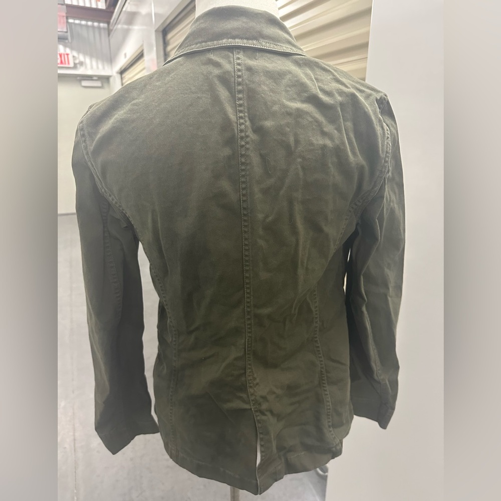 Chaps Olive Green Utility Jacket - Picture 3 of 4